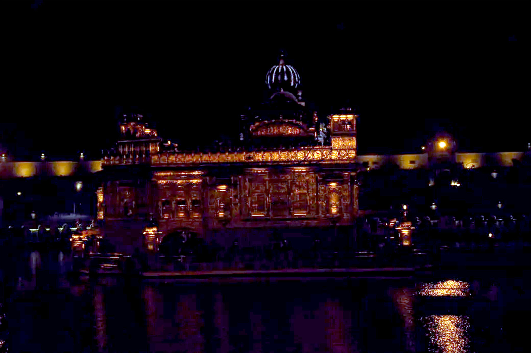 After almost 54 years, lights were switched off at Sri Harmandir Sahib at night.